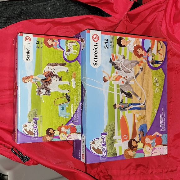 Schleich Toys Schleich Horse Club Bundle Lot 42443 Mias Vaulting